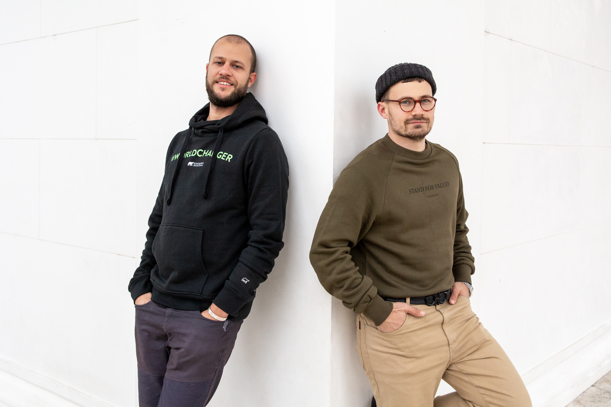Robert Laner, CEO Erdbär und Eugen Prosquill, Geschäftsführer WARDA Network