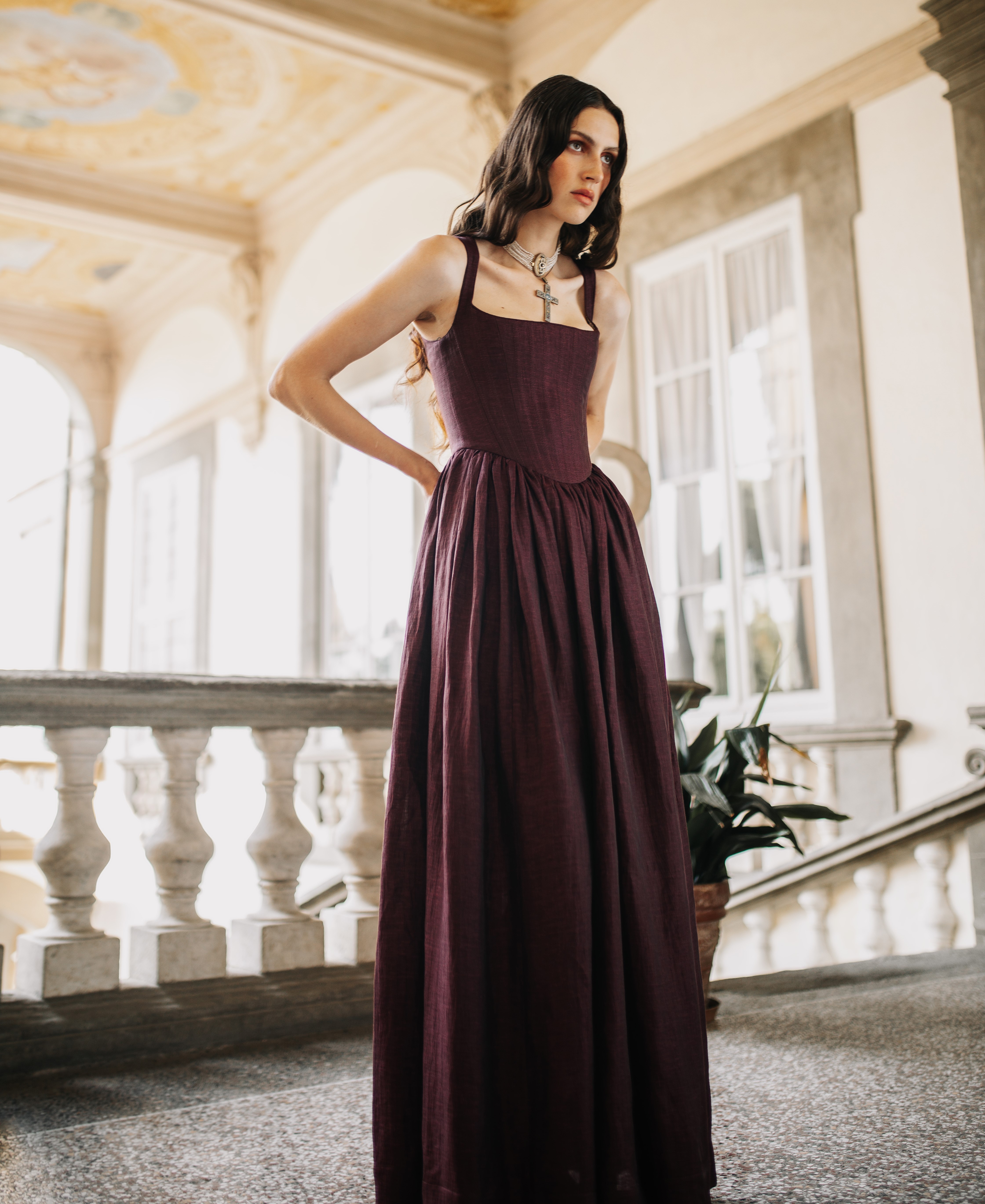 Lena Hoschek Theodora Dress Viola I ©Aida Dapo