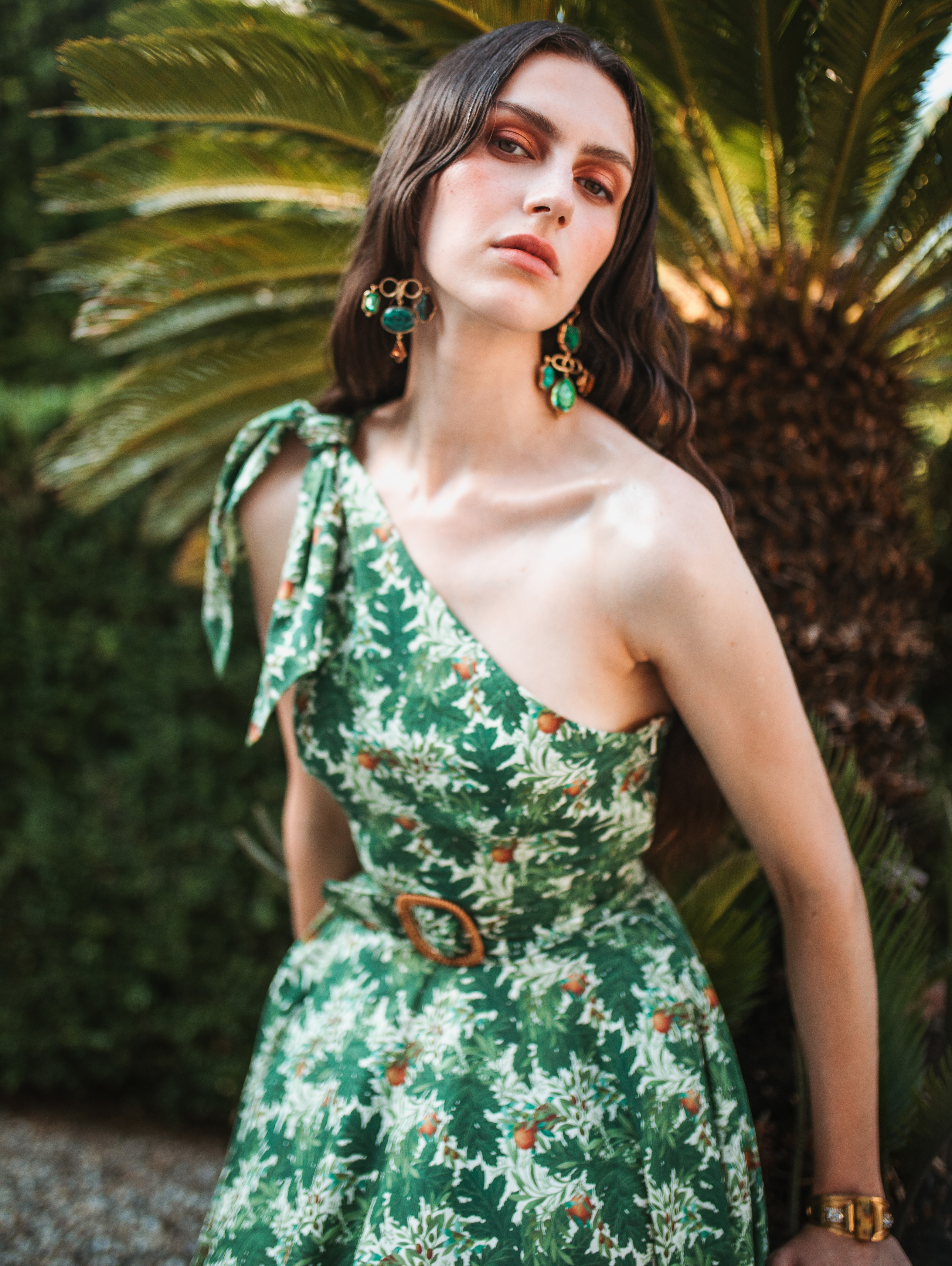 Lena Hoschek Giardino Dress Melograno I © Aida Dapo