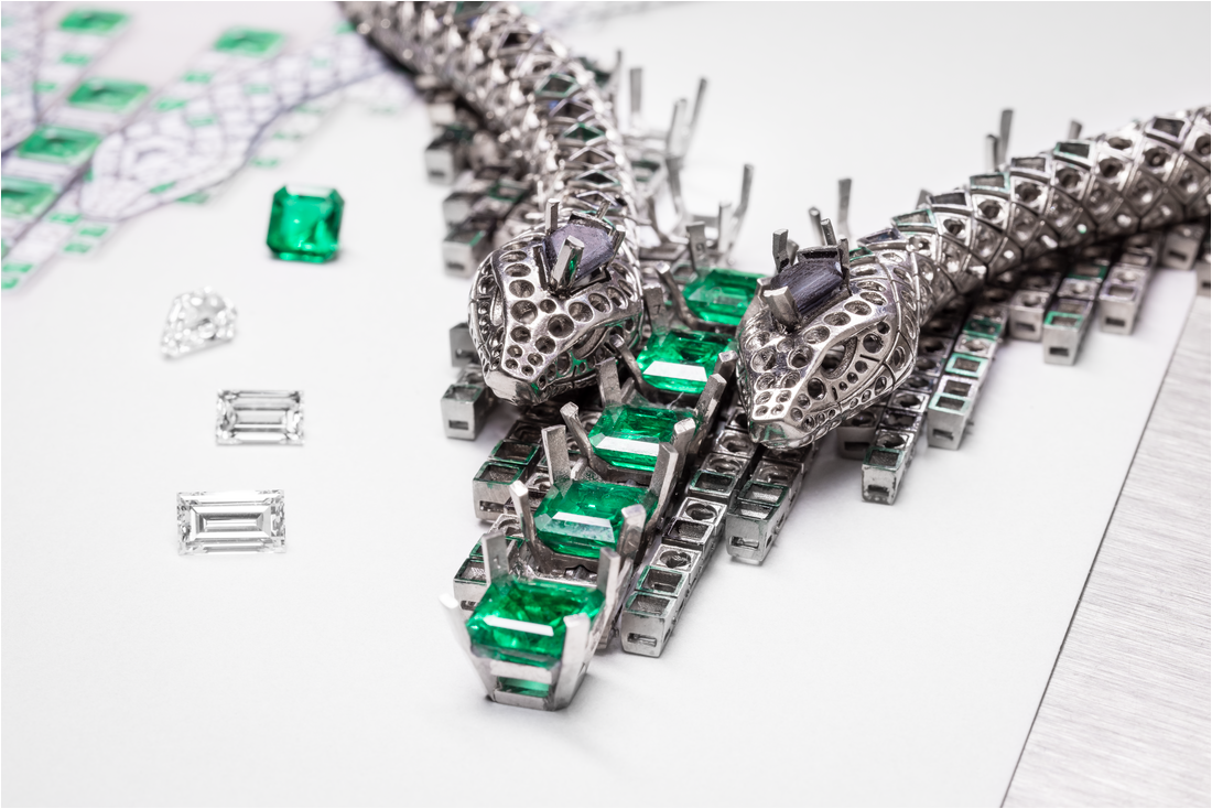 Making of Collier AMPHISTA aus der Nature Sauvage Kollektion von Cartier I © Cartier