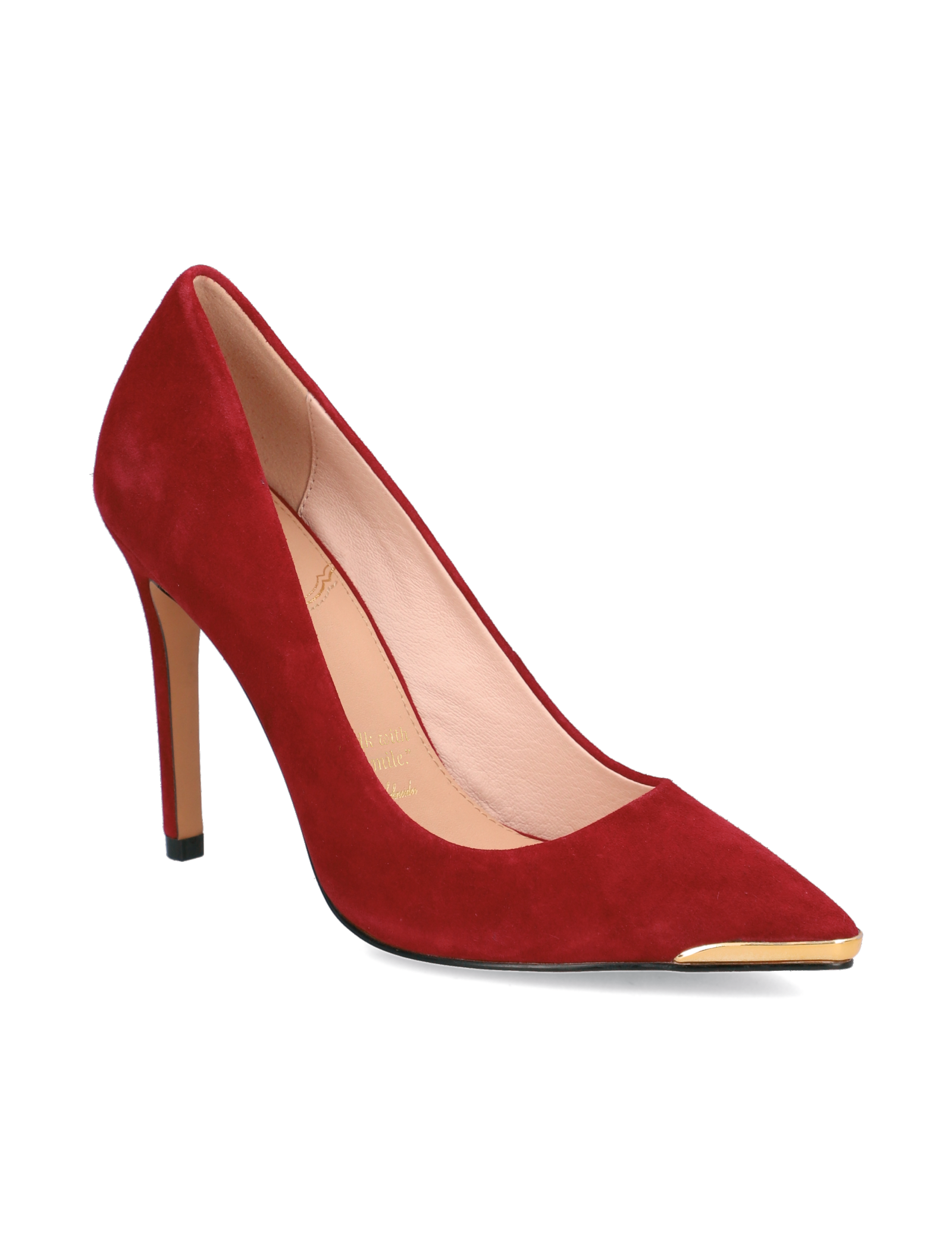HUMANIC x SILVIA SCHNEIDER Veloursleder Pumps Marlene in Bordeaux I © humanic.net
