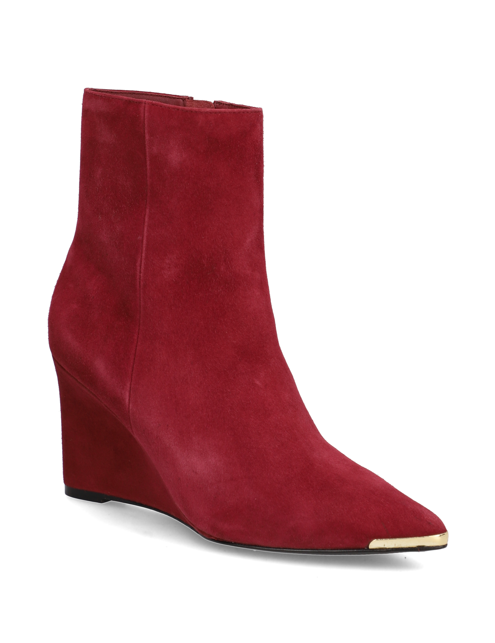 HUMANIC x SILVIA SCHNEIDER Veloursleder Stiefelette AVA in Bordeaux I © humanic.net