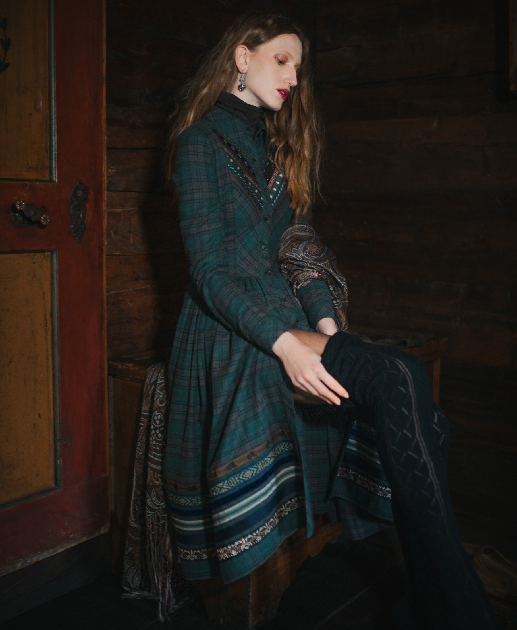 Lena Hoschek Tradition HW 2024/25 Dress Liane I © Aida Dapo / iddavanmunster