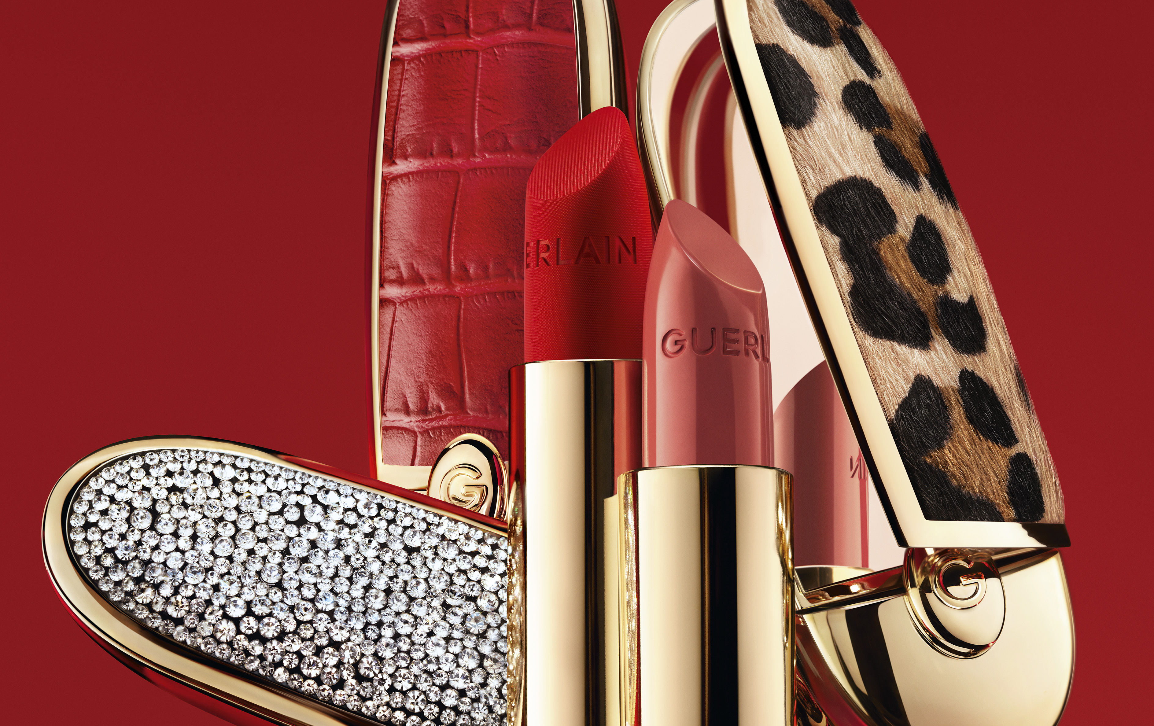 Rouge G mit Schmuckhüllen I © GUERLAIN