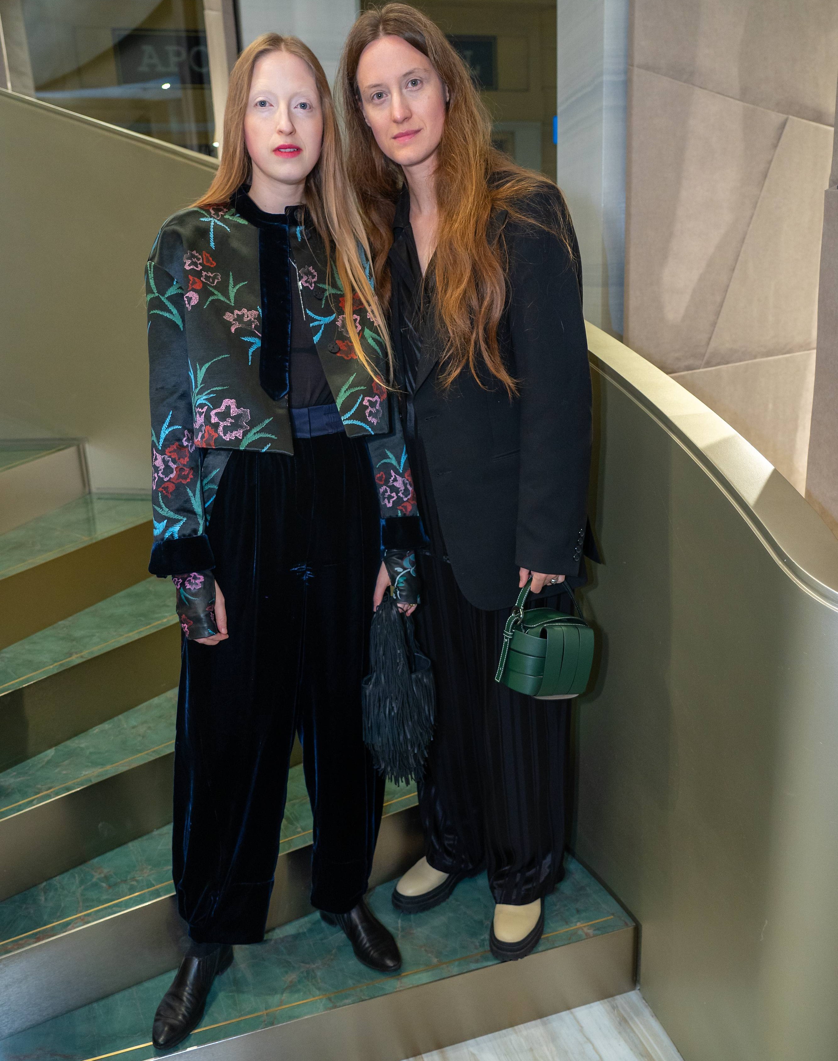 Anouk Lamm Anouk und Marleen Anouk-Roubik beim Giorgio Armani Boutique Opening I © Andreas Tischler