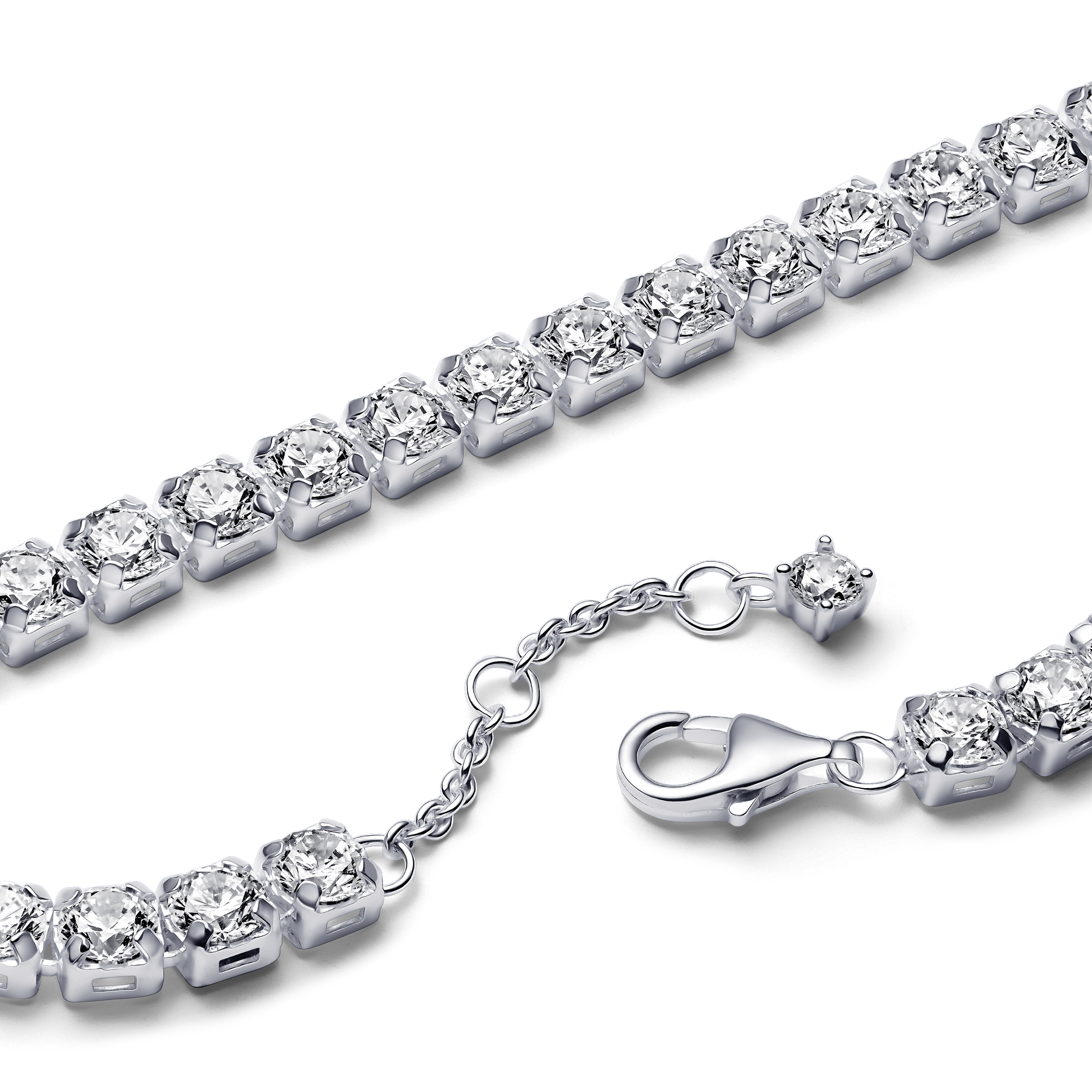 Bracelet aus Sterling Silber und Zirkonia I © Pandora