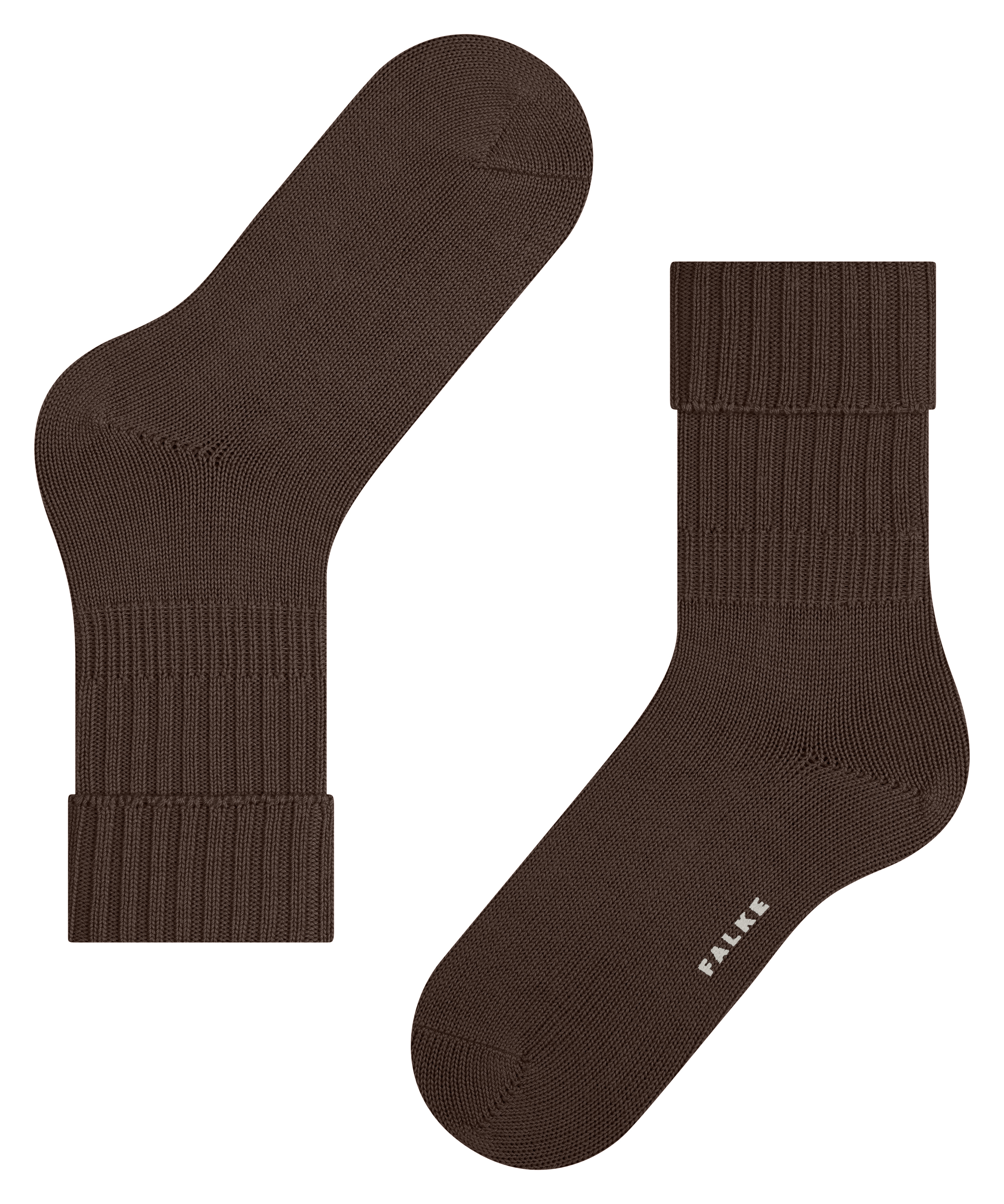 Striggings Rib Bootsocks in der Farbe „cinnamon“ I © Falke
