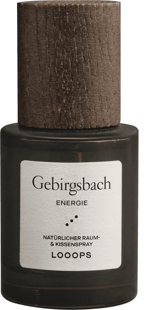 Natürlicher Raum- und Kissenspray Gebirgsbach I © Looops