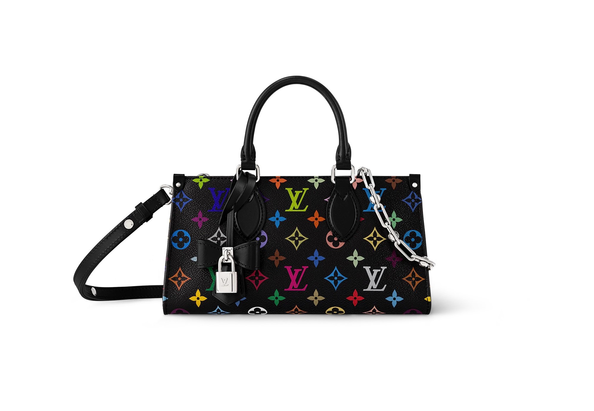 Louis Vuitton x Takashi Murakami OnTheGo Multicolor Noir I © Courtesy of Louis Vuitton