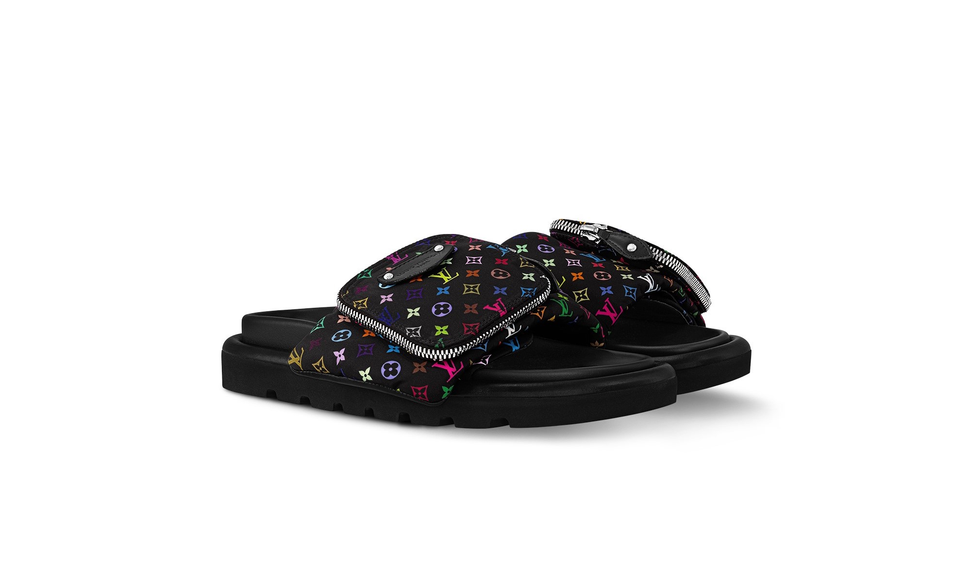 Louis Vuitton x Takashi Murakami Pool Pillow Comfort Flat Mule I © Courtesy of Louis Vuitton