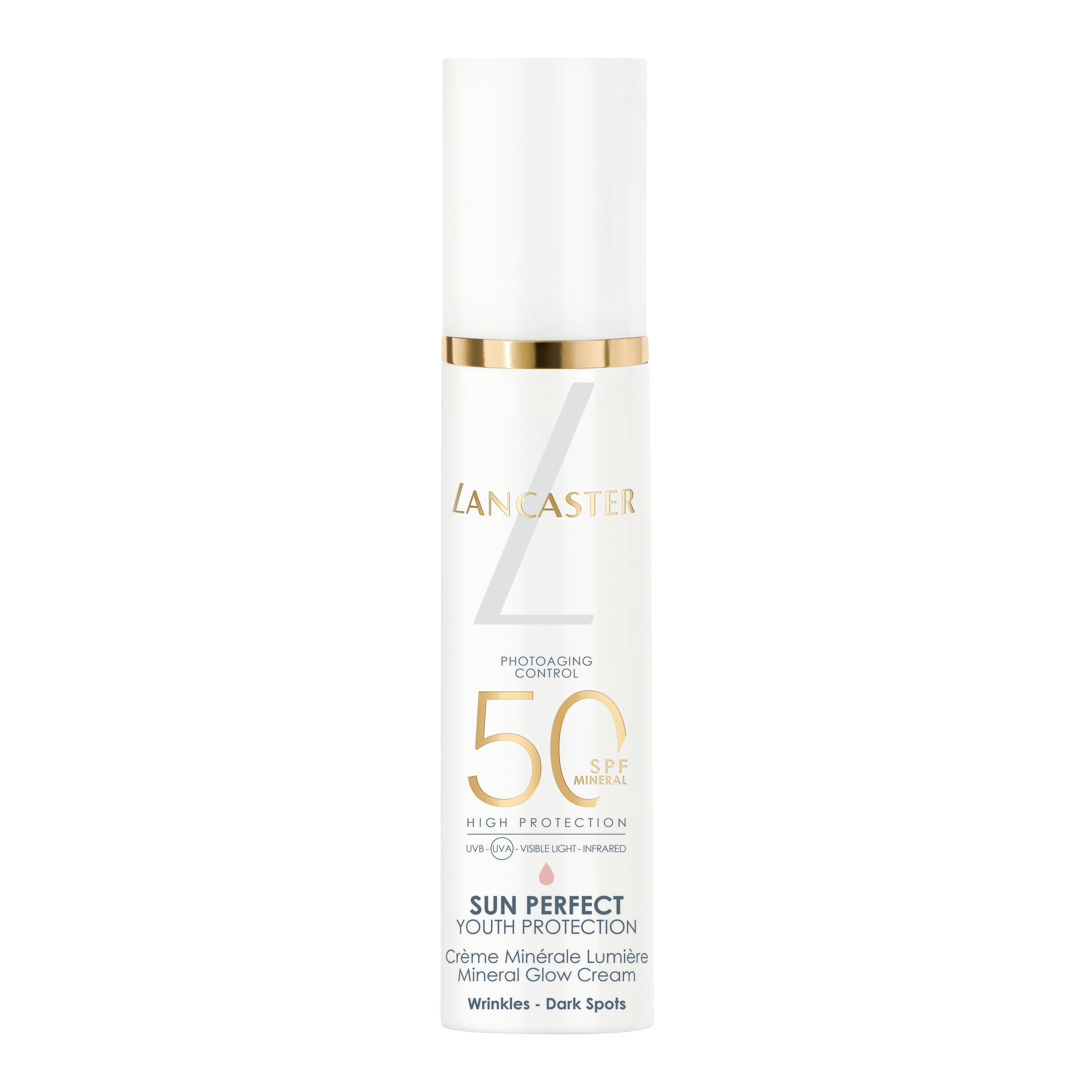 SUN PERFECT Mineral Glow Cream SPF50 I © Lancaster