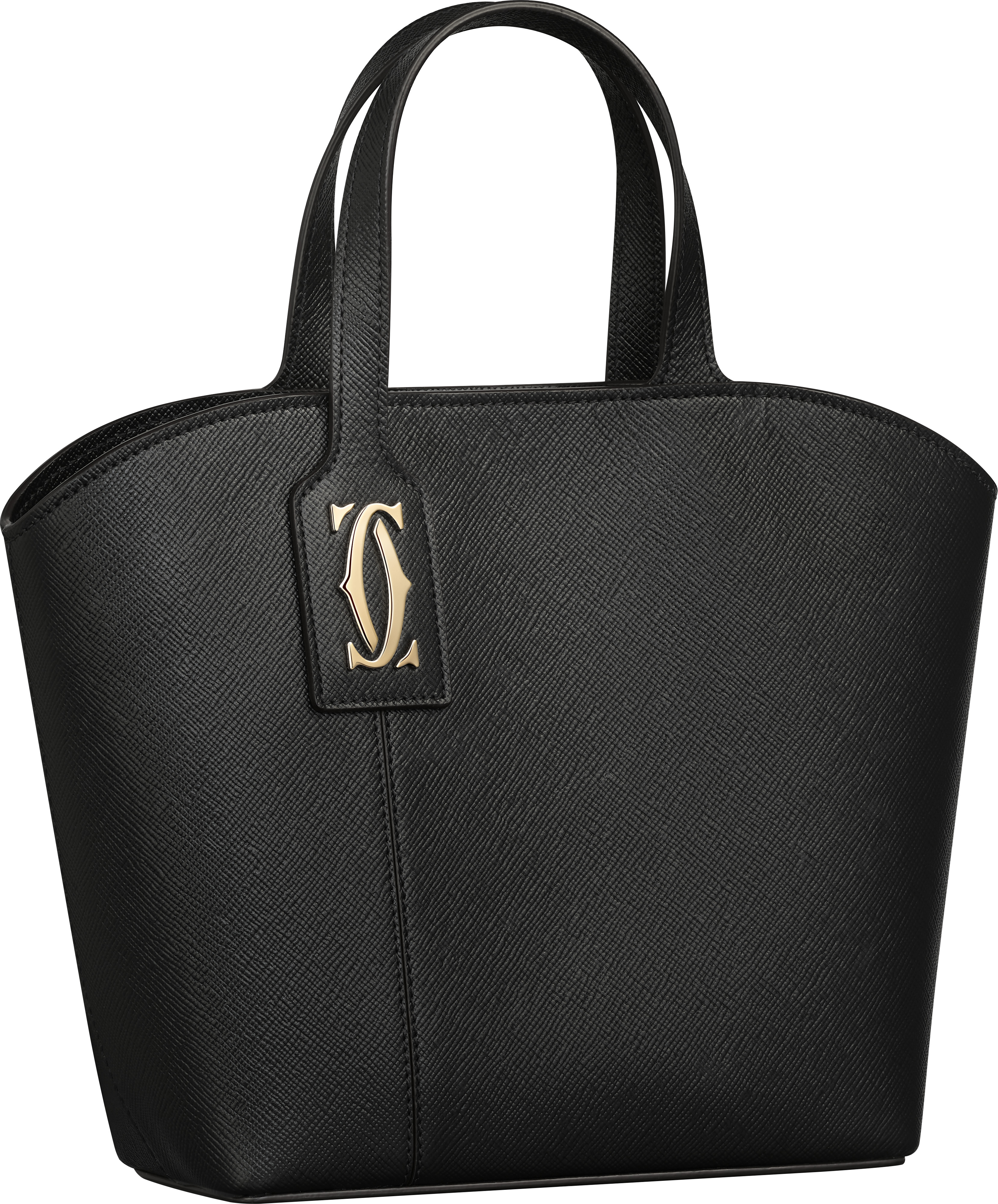 C de Cartier Kollektion Mini Tote Bag in Schwarz I © Cartier