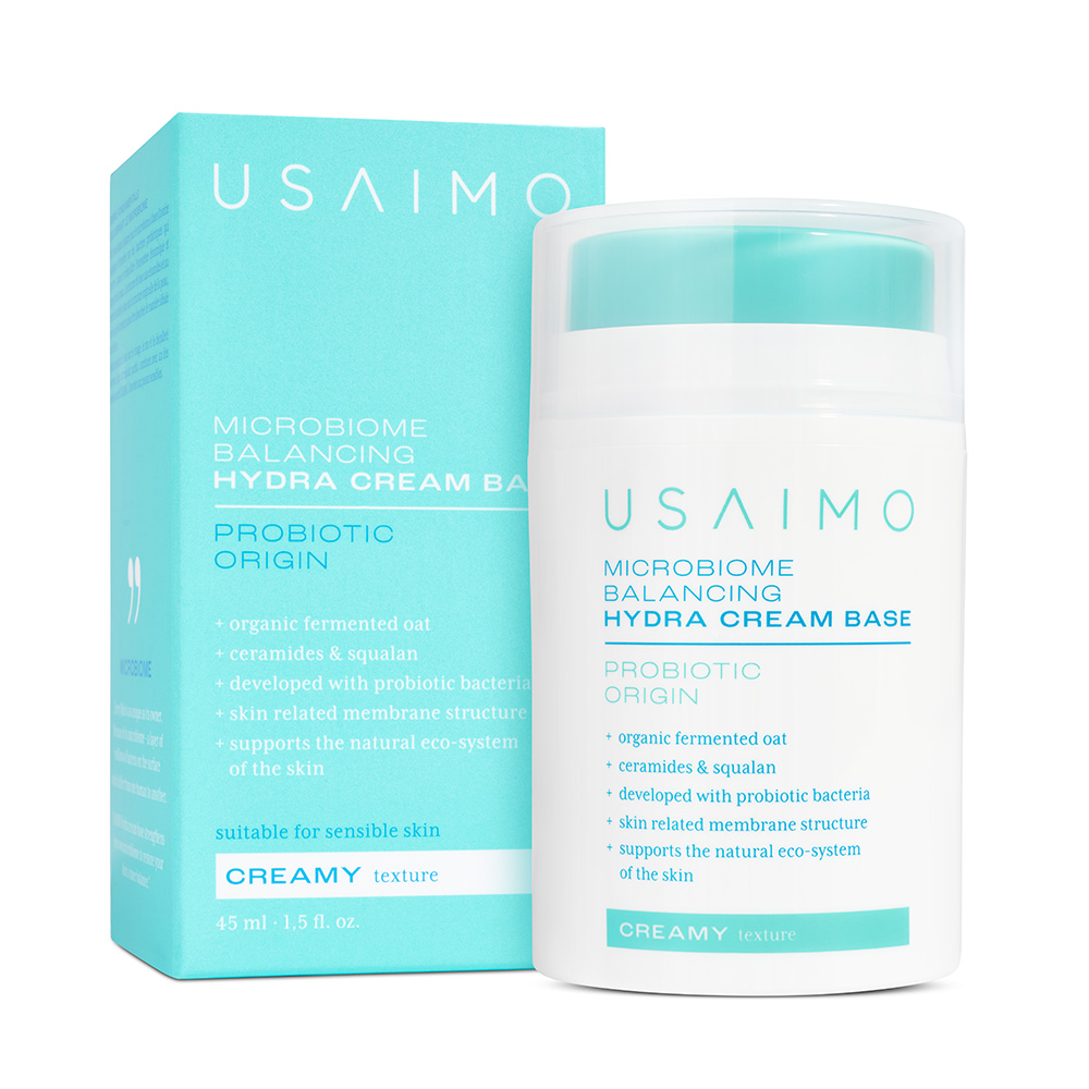MICROBIOME BALANCING HYDRA CREAM BASE Creamy I © USAIMO 