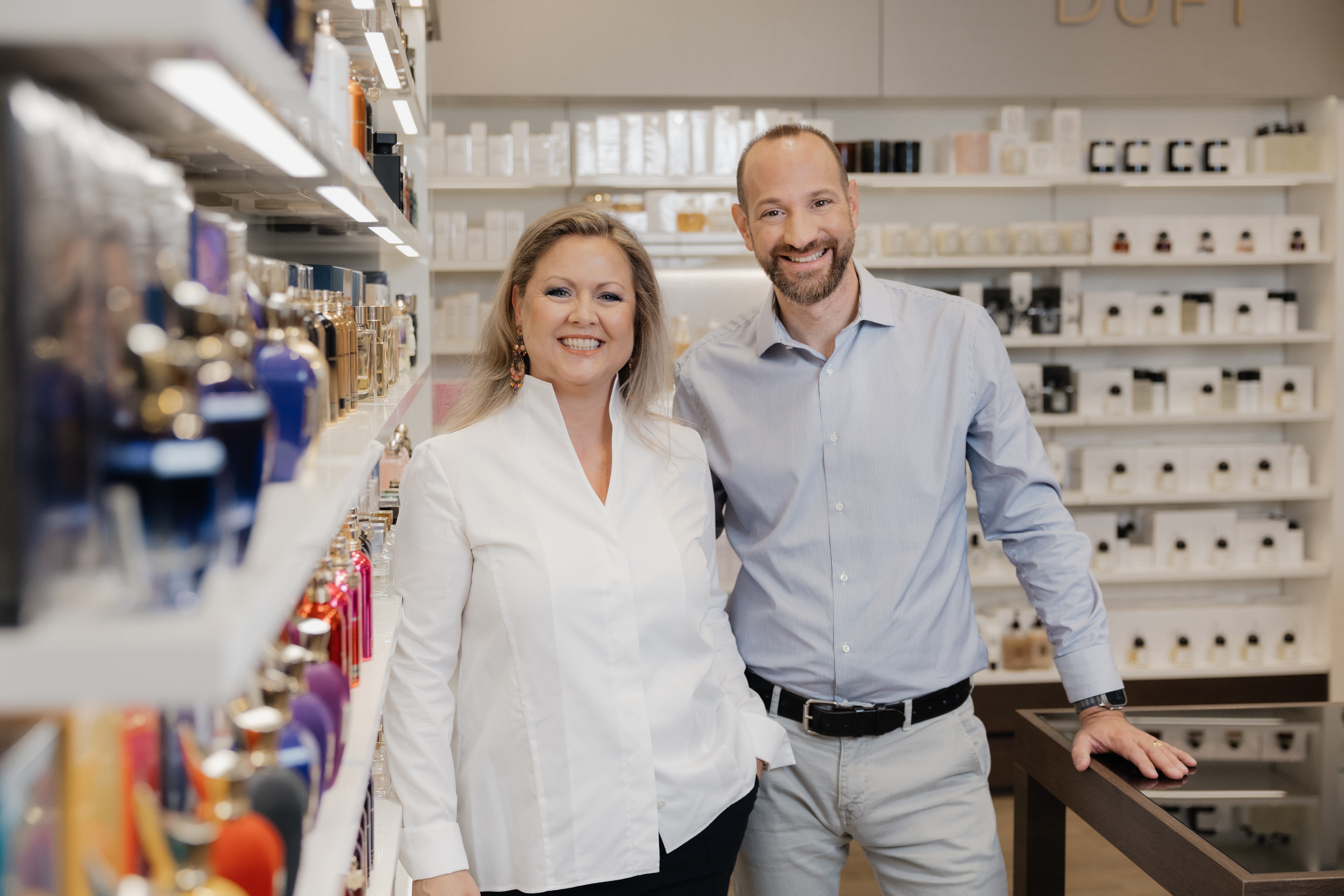 Die beiden Geschäftsführer Silvia Schwab-Stubenvoll & Georg Oelschlägel I © Nägele & Strubell
