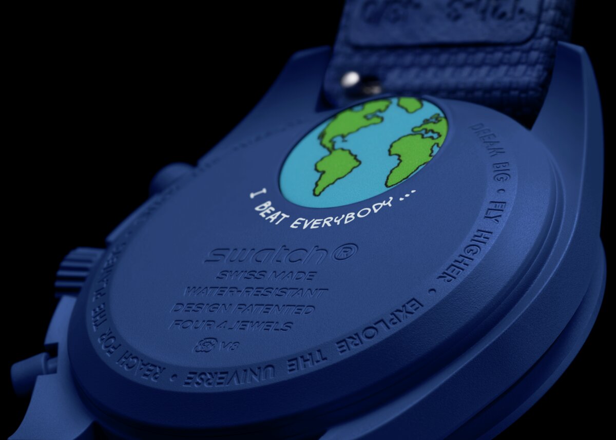MISSION TO EARTHPHASE – MOONSHINE GOLD I © Swatch
