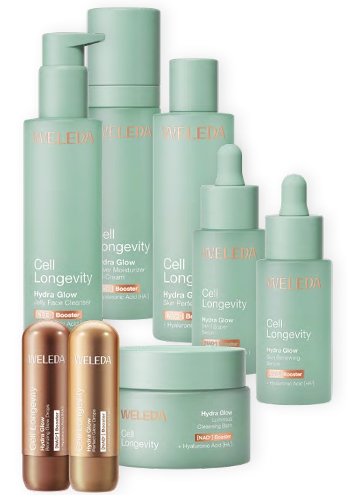 Cell Longevity Hydra Glow I © Weleda