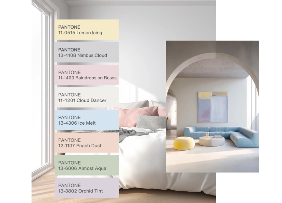 Pantone 11-4201 Cloud Dancer Farbpaletten I © Pantone Color Institute
