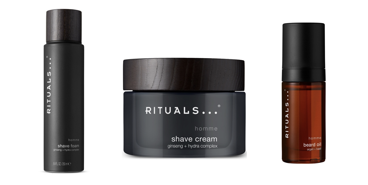 Shaving Foam, Shaving Cream & Beard Oil I © Rituals Cosmetics