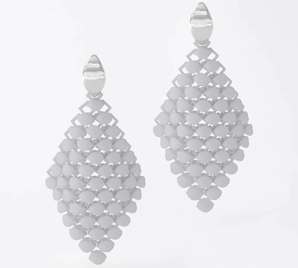 Ohrhänger Fabnora Essence Cloud White I © Boltenstern