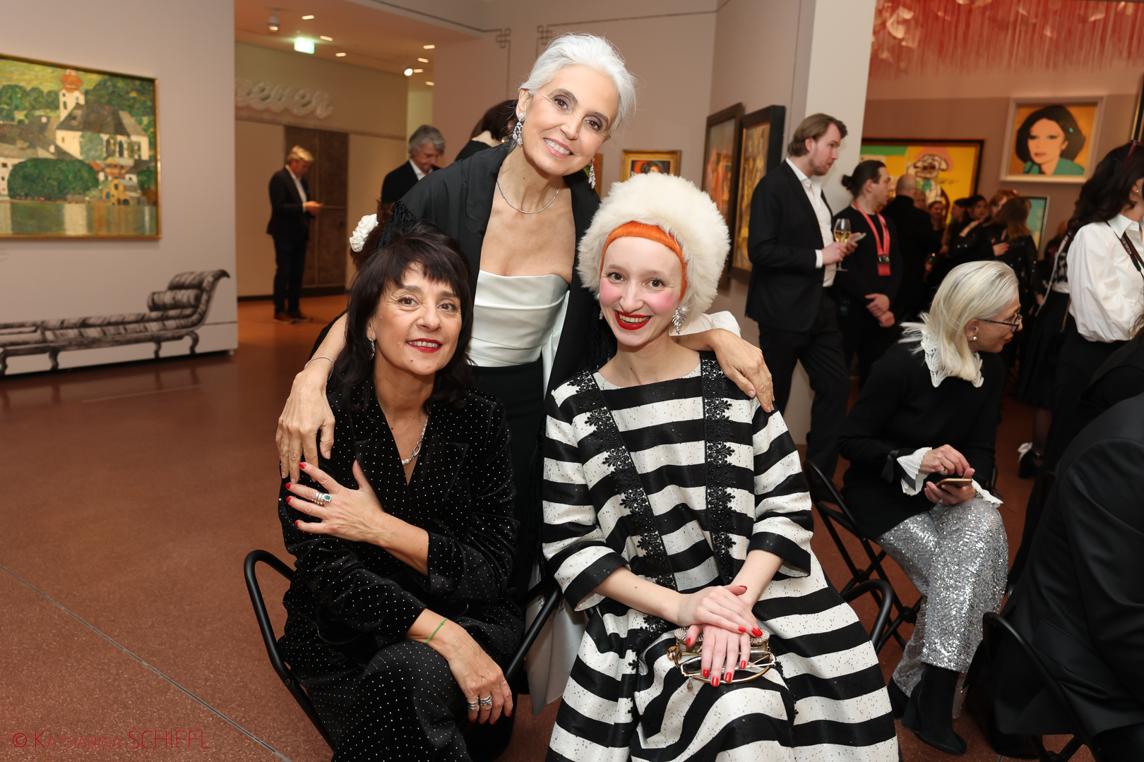 Roberta Manganelli, Milva Spina & Model I © Katharina Schiffl