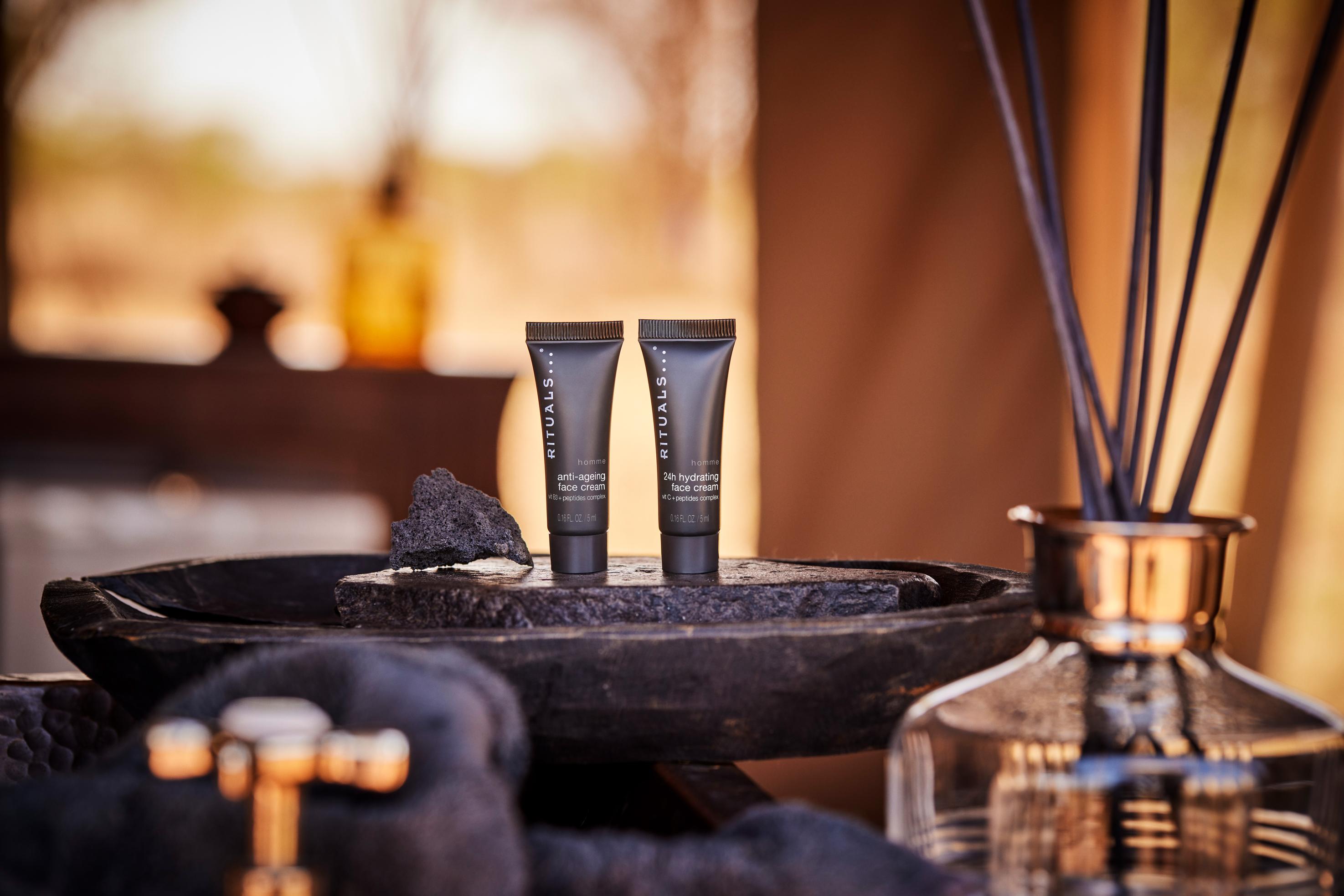 Homme Anti Aging und 24H Hydrating Creme I © Rituals Cosmetics