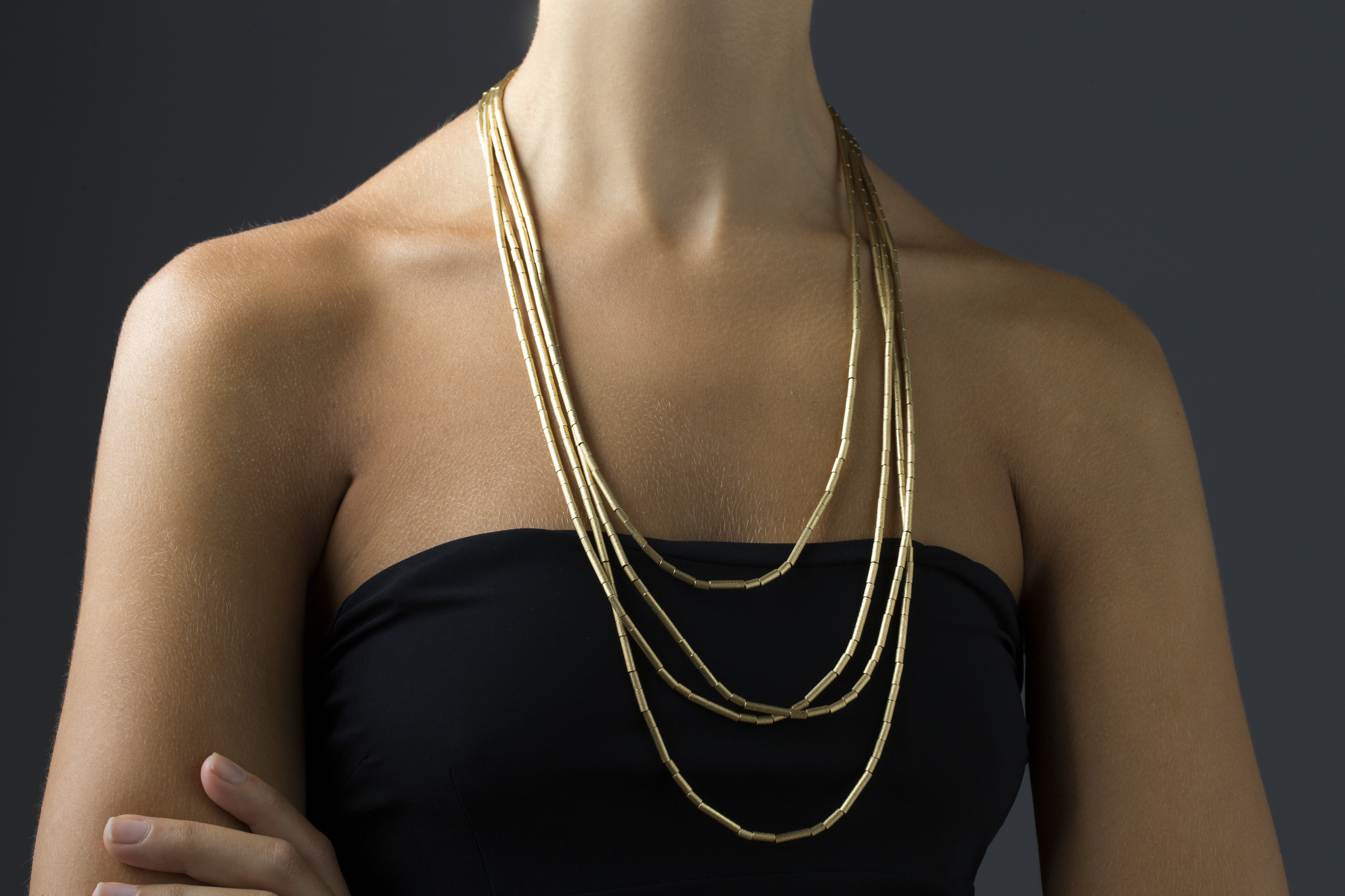 Kette Kaschmir aus Fairem Gold I © Skrein