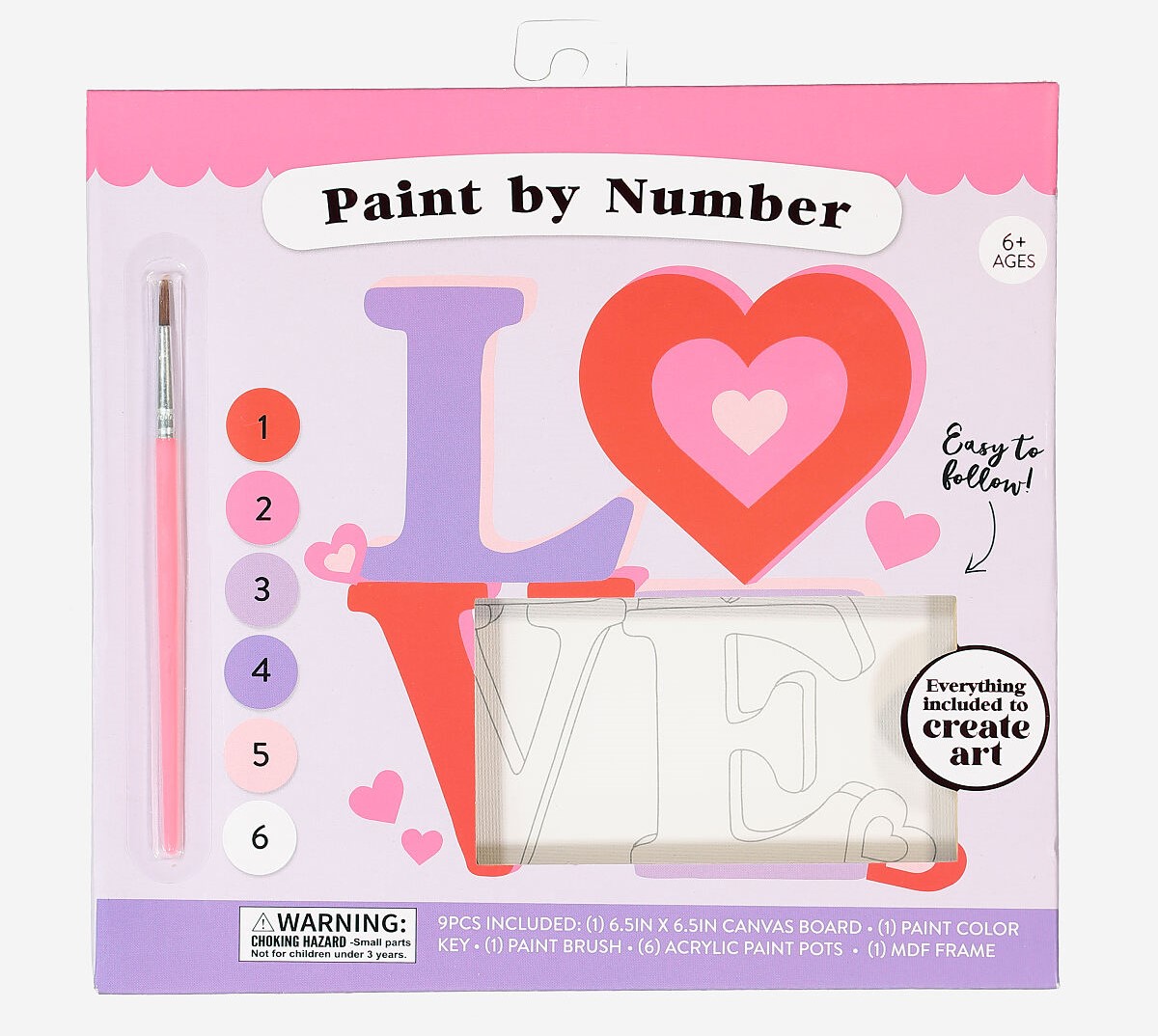 Malen nach Zahlen I © TK Maxx