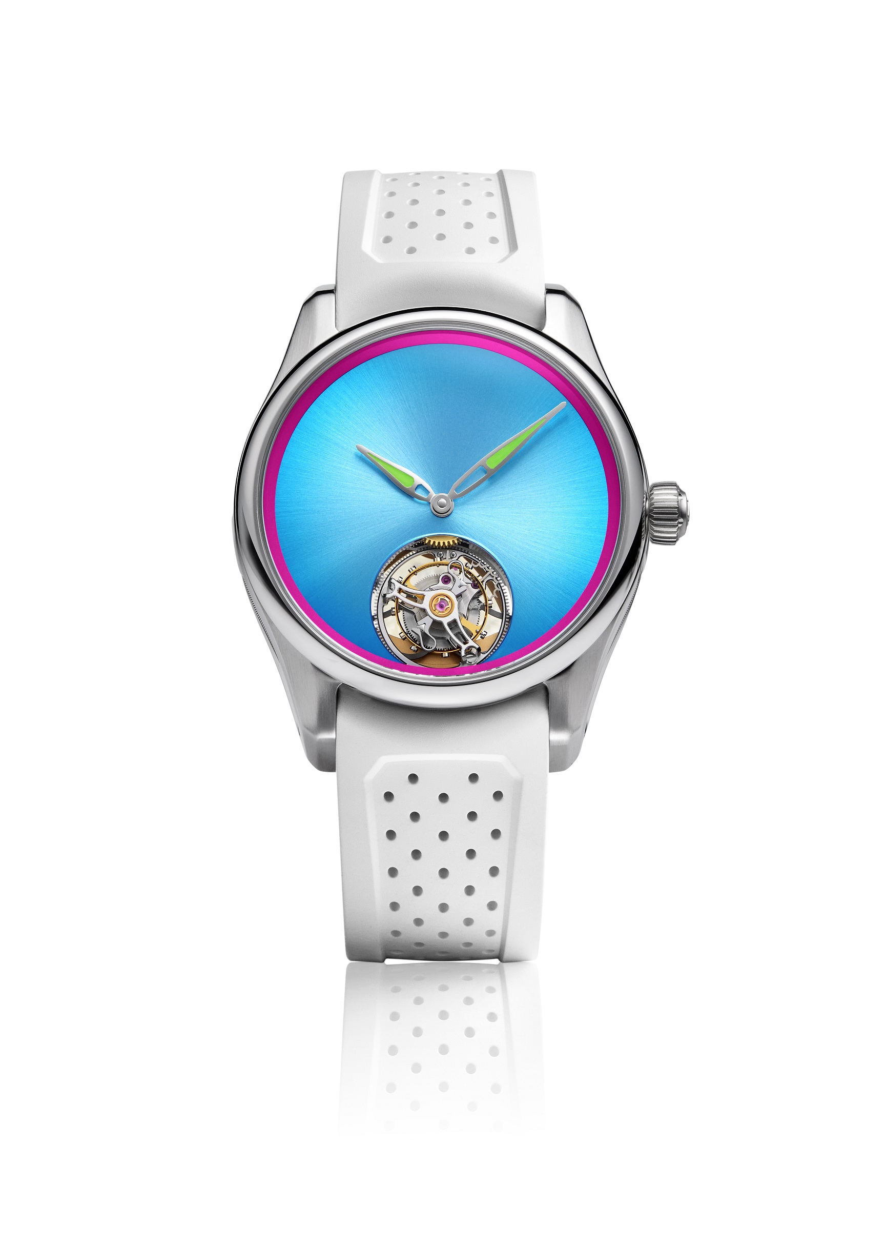 Bucherer Exclusive H. Moser & Cie. Pioneer Tourbillon Miami I © Buchere