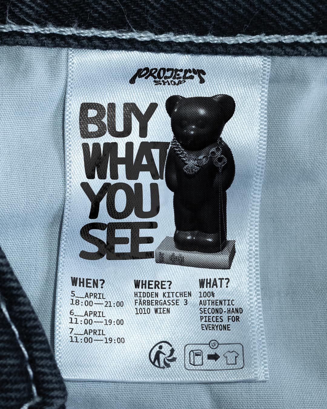 BUY WHAT YOU SEE I Quelle: facebook.com/hanna.teglasy