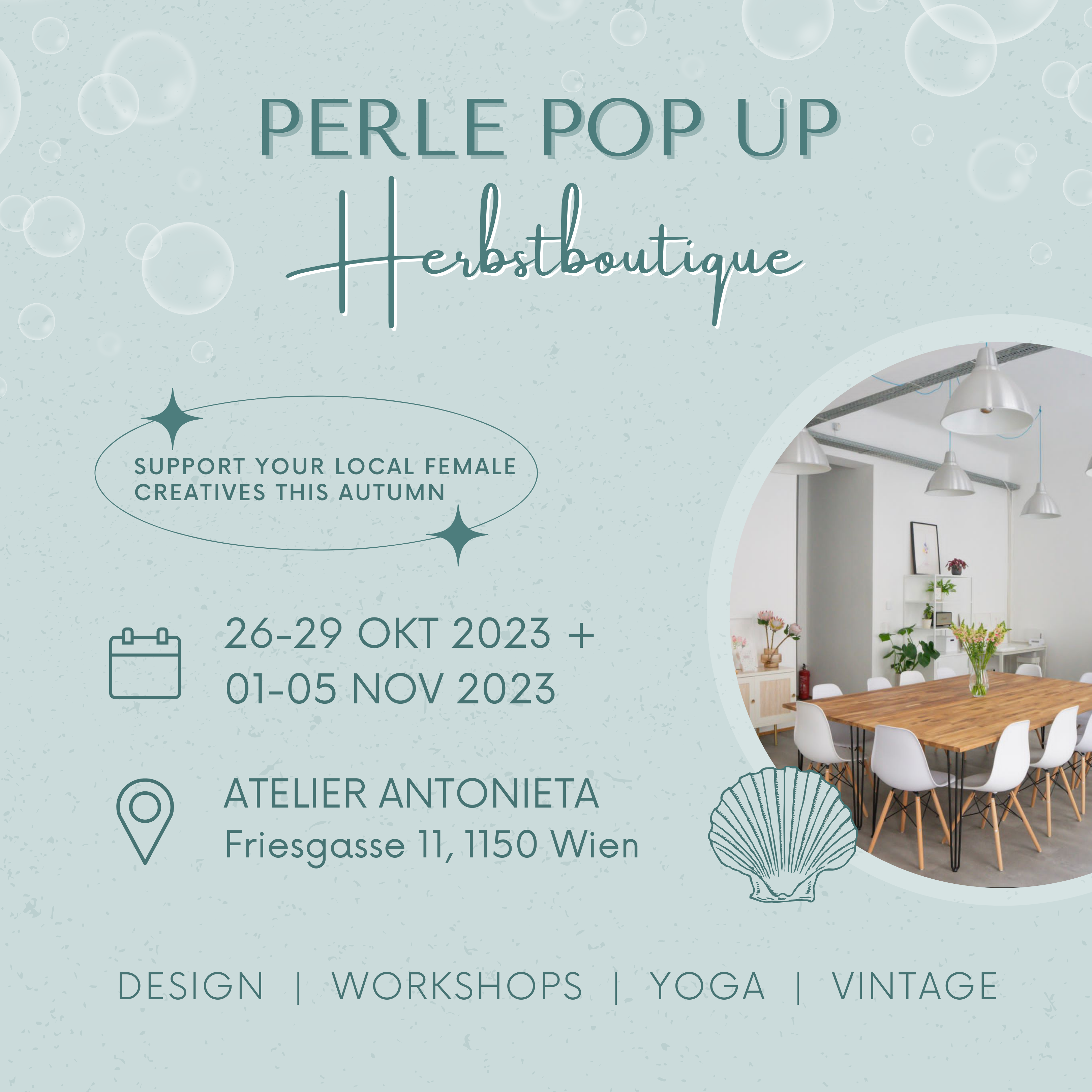 PERLE POP UP HERBSTBOUTIQUE