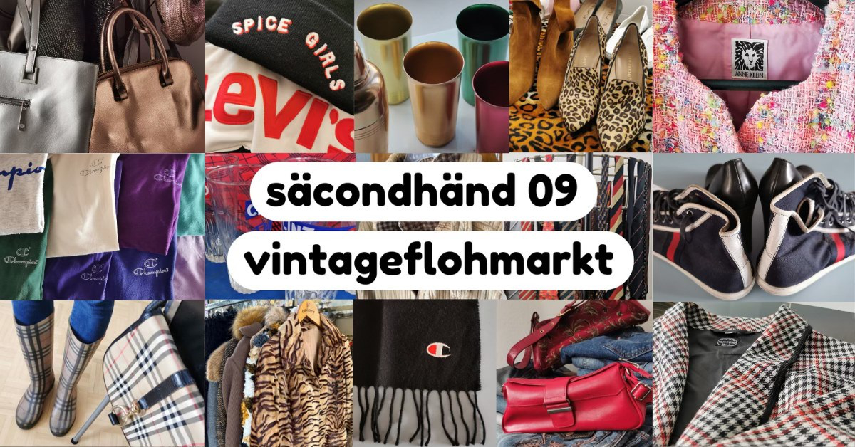 © SÄCONDHÄND 09 VINTAGE-FLOHMARKT