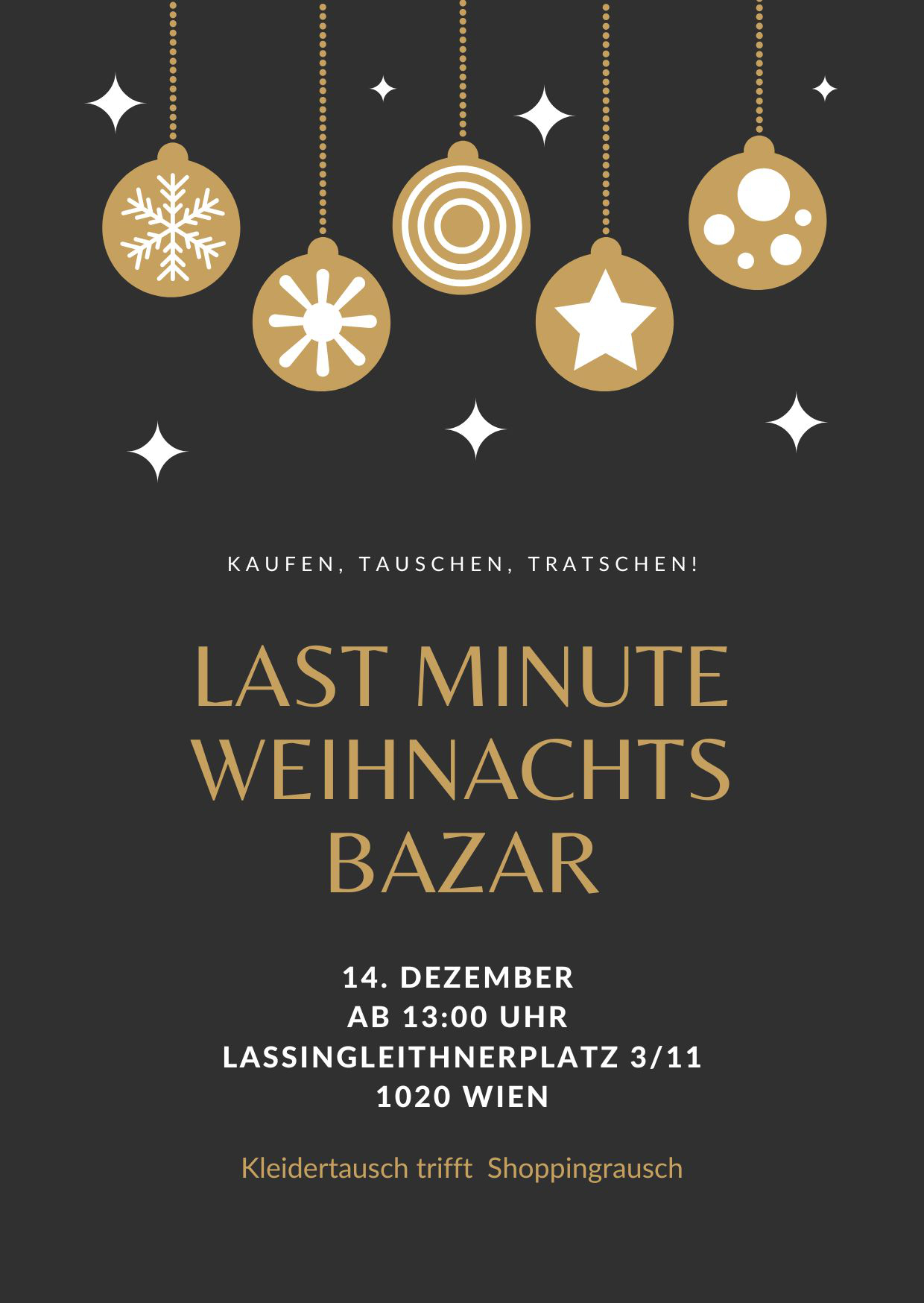© LAST MINUTE X-MAS BAZAR